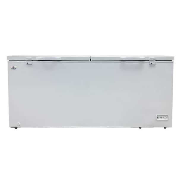 Elite Kitchen Supply 76.5 in. 24 cu. ft. Manual Defrost Commercial