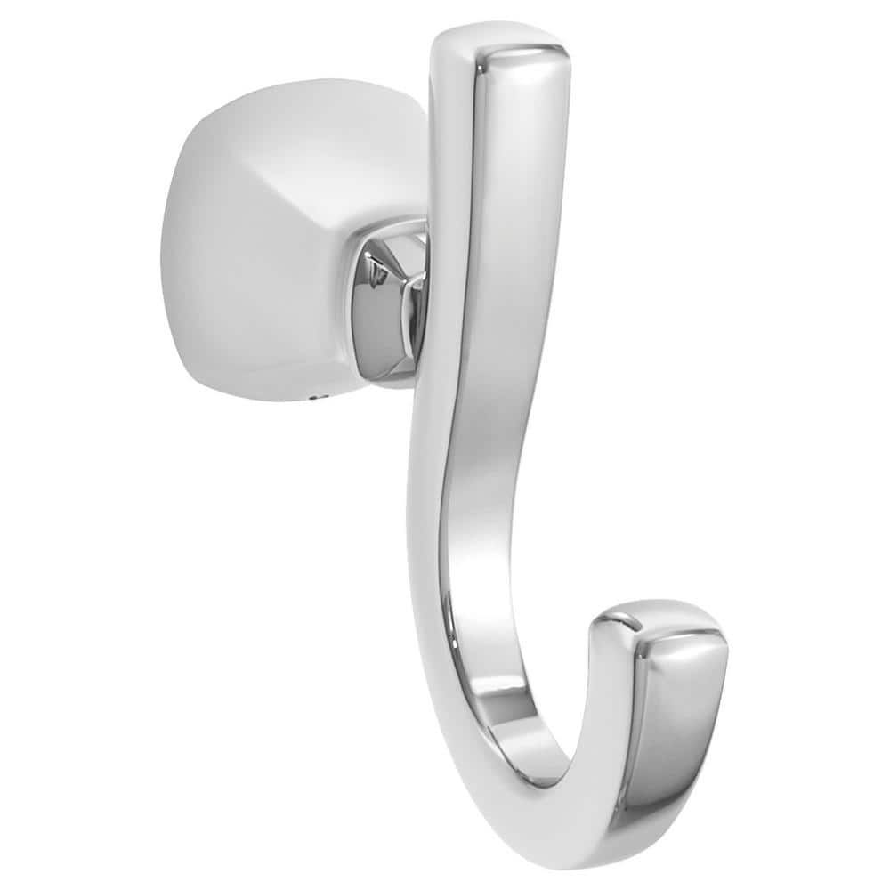 Edgemere Single Robe Hook in Polished Chrome