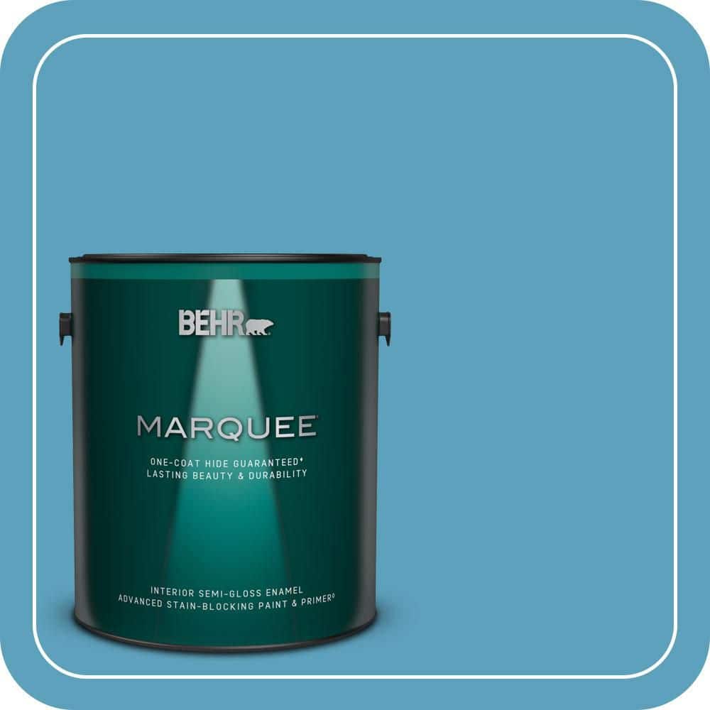 1 gal. #540D-5 Tropical Splash Semi-Gloss Enamel Interior Paint & Primer price history on PriceWatchPro