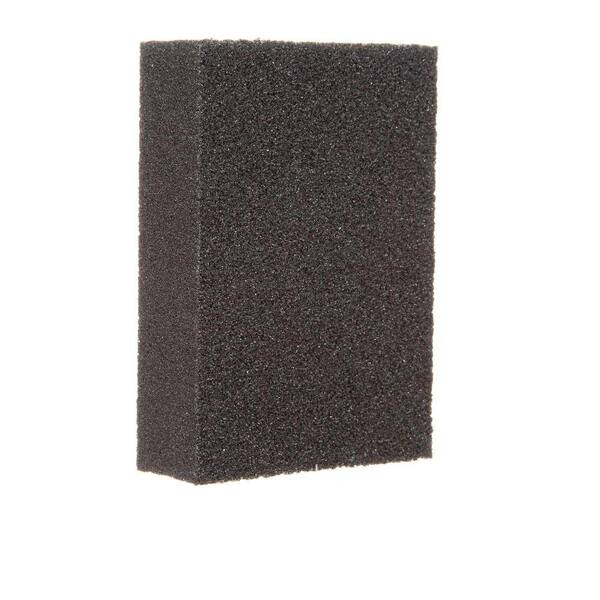 Brown F Fityle 3 Pieces Sanding Block Sponge Polishing Pad Sandpaper Tools 120-180 Grit
