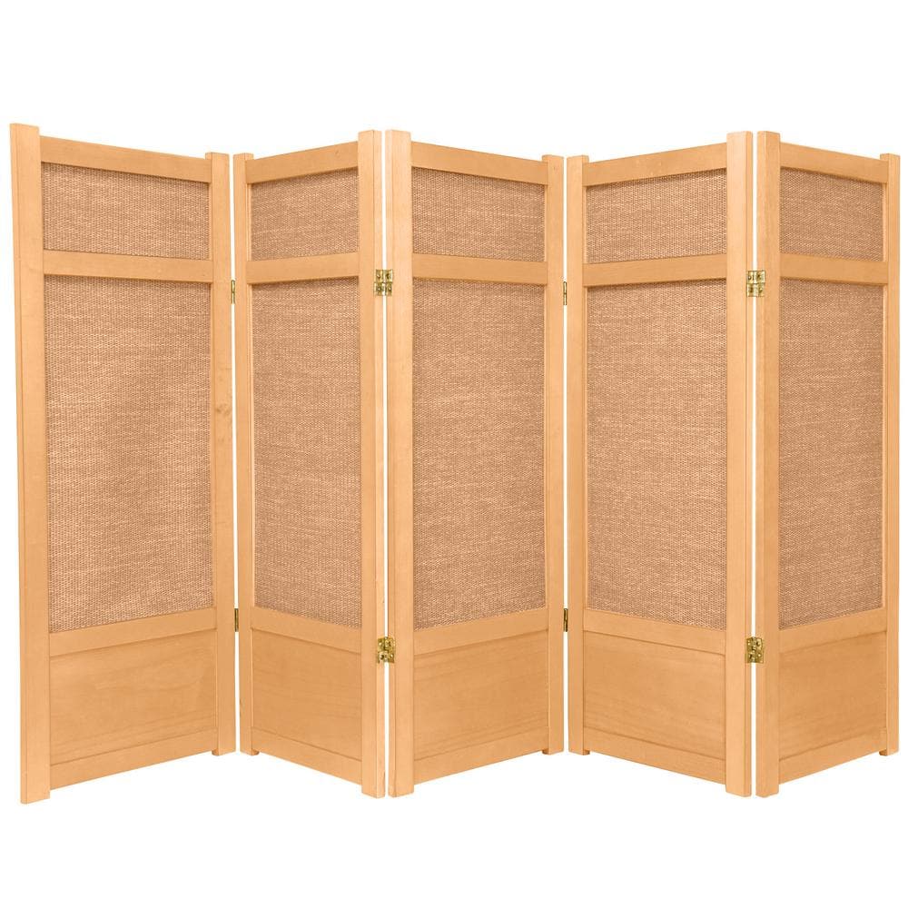 4 ft. Natural 5-Panel Room Divider price history on PriceWatchPro