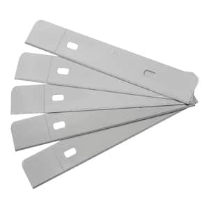 4 in. Metal Glass and Tile Scraper Blades, 10 Pack