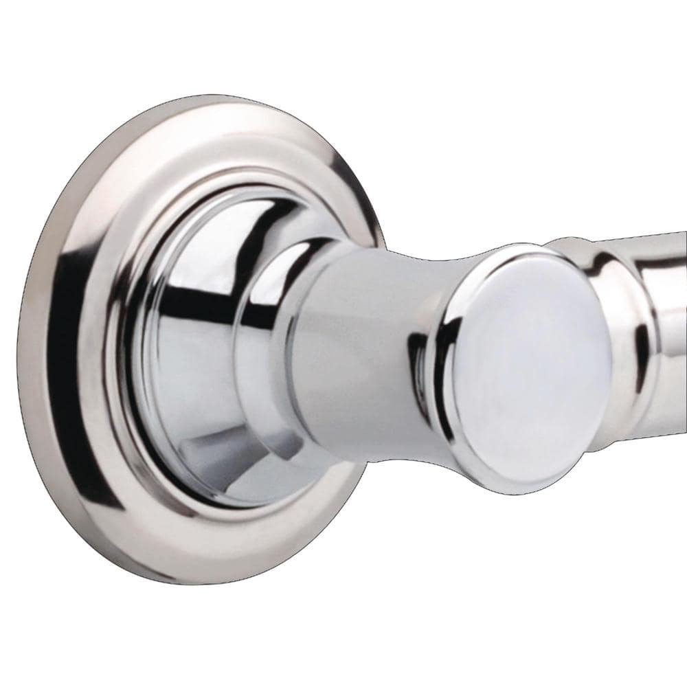 Chrome 36" Stainless Steel Decorative Grab Bar