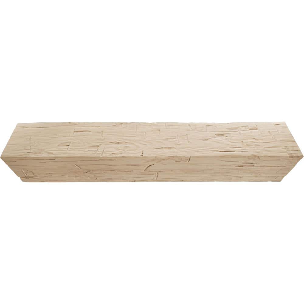 Sonora Desert Hand Hewn Faux Wood Ceiling Beam, 20' Long