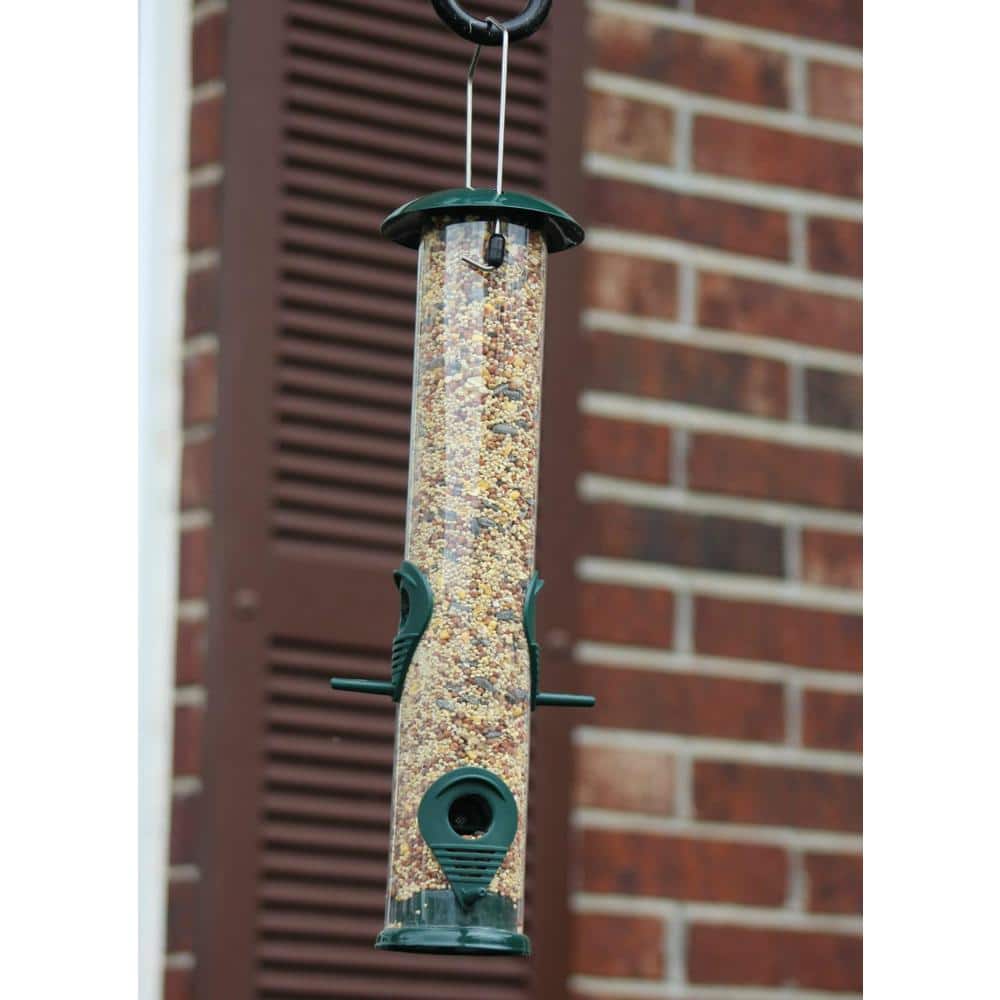 Ashman Online Bird Feeders (Green) BirdFeederGreen The Home Depot