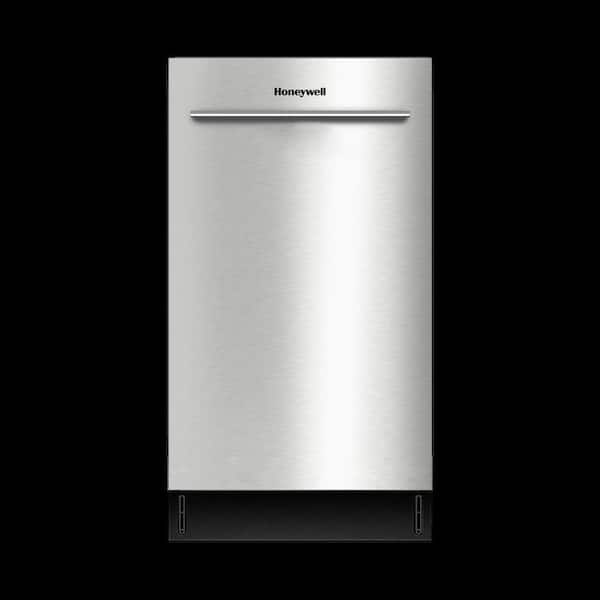 18 in. Honeywell Dishwasher with 8 Place settings 6 Washing Programs with Stainless Steel Tub and UL/Energy Star
