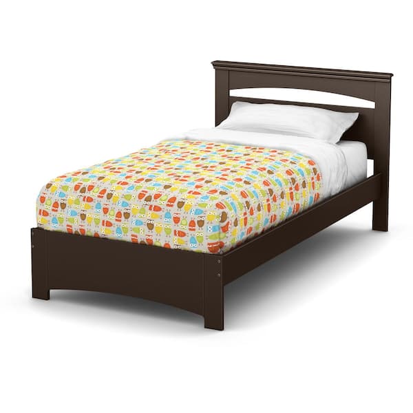 South Shore Libra Chocolate Twin Bed Frame