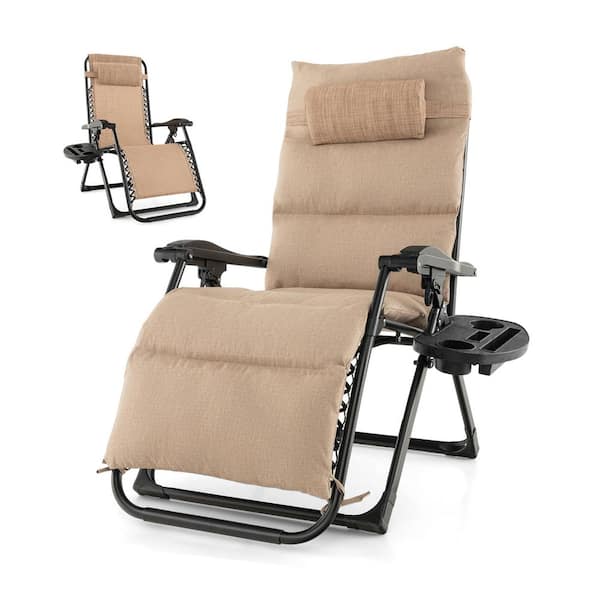 Folding Lounge Chair Zero Gravity Chair Set Of Heavy Duty