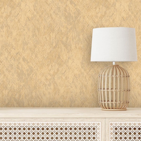 Python Diamond Texture Yellow Wallpaper Sample