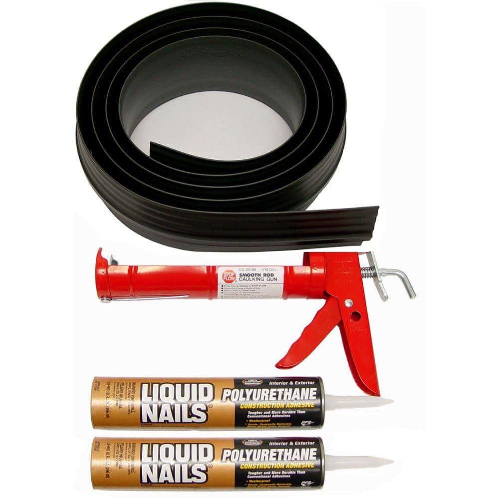 18.5 ft. Black Garage Door Threshold Seal Kit price history on PriceWatchPro