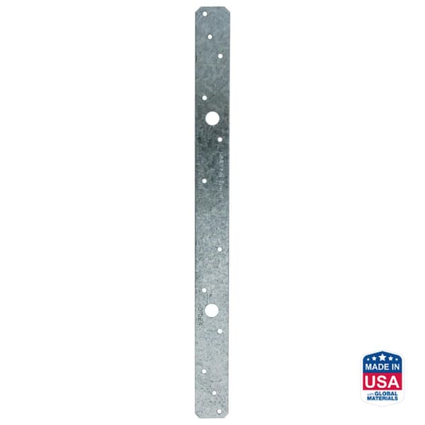 Simpson Strong-Tie LSTA 1-1/4 in. x 15 in. 20-Gauge Galvanized Strap Tie