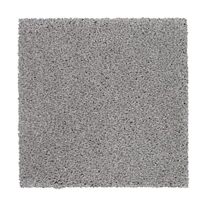 8 in. x 8 in. Texture Carpet Sample - Gazelle II -Color Stone