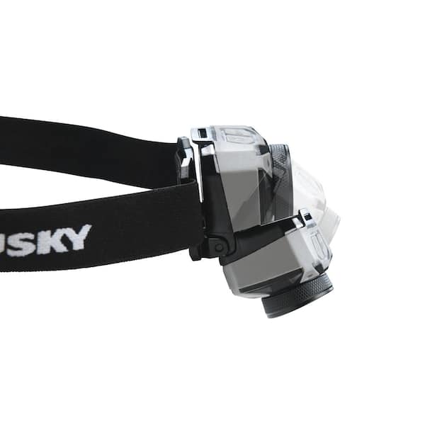 Husky 650 Lumens Dual-Power Broad Range LED Headlamp 7 Modes with USB Port  and Rechargeable Battery HSKY650DPHL - The Home Depot