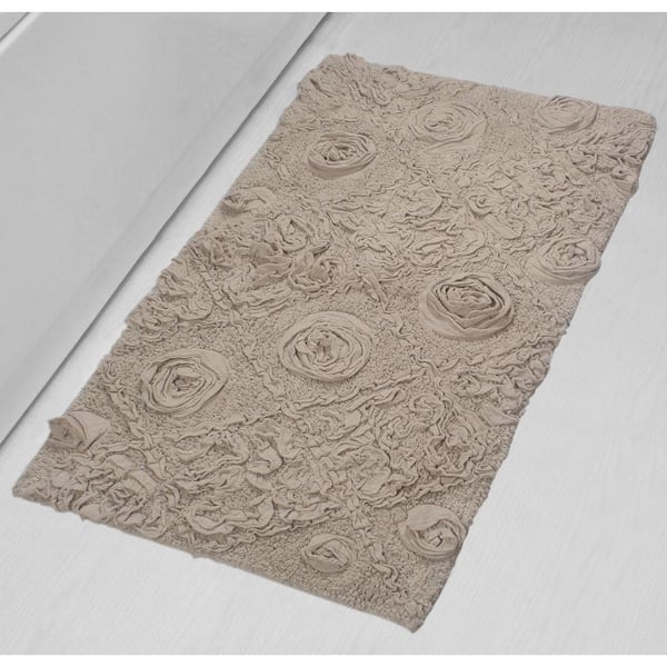 HOME WEAVERS INC Modesto Collection Beige Cotton 5 Piece Bath Rug Set  BMO5PCLI - The Home Depot