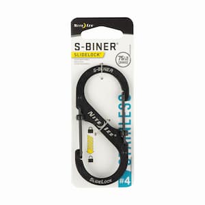 S-Biner Slide Lock Number 4 in Black