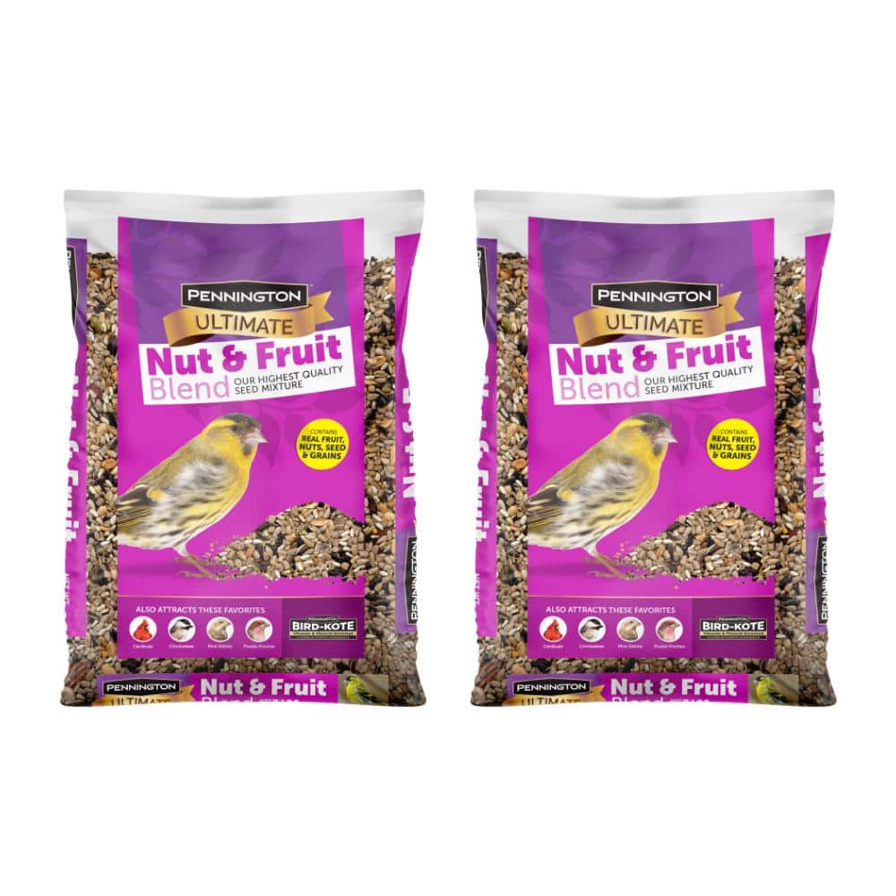 Pennington 7 lbs. Ultimate Nut and Fruit Bird Seed Blend (2Pack