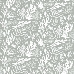Tides Steam Vinyl Peel and Stick Wallpaper Roll (Covers 30.75 sq. ft.)