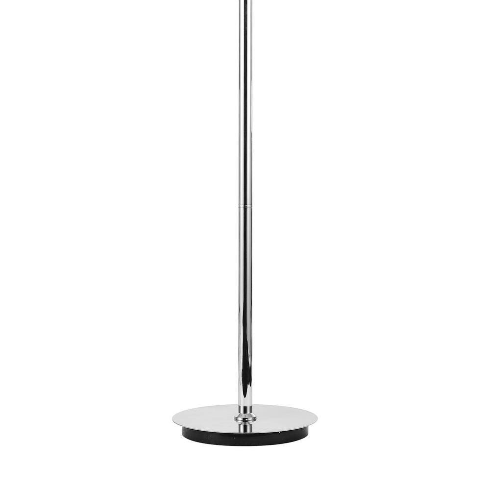 Empire 68" Chrome Crystal-Embellished 8-Light Floor Lamp
