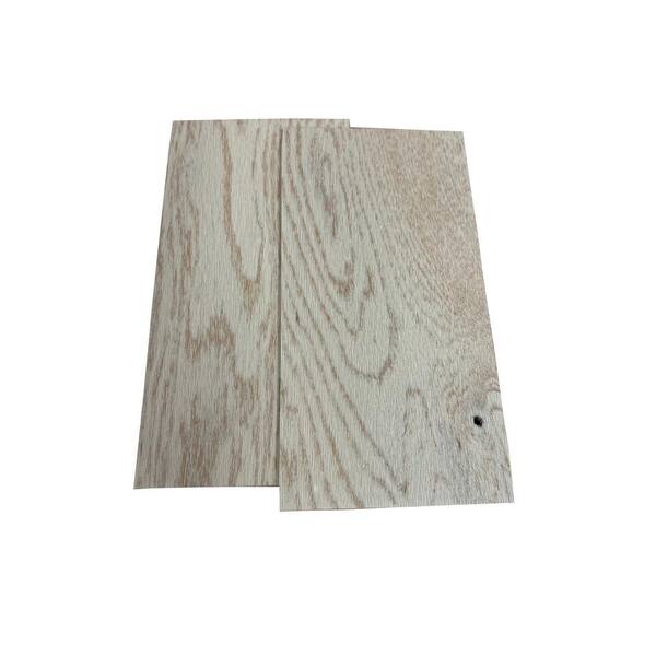 Timberchic Oak Wooden Wall Planks - Peel and Stick Application - 3 Width - 20 Sq. ft. - Slate