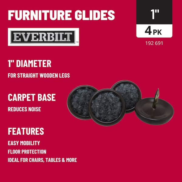 Furniture Moving Sliders for Carpet and Hard Floor Surfaces, 16 Pack Anti  Noisy
