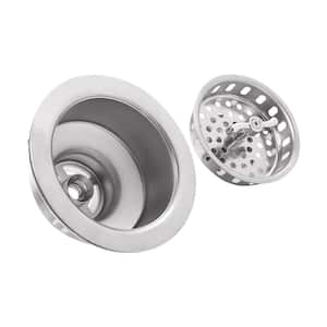 3-1/2 in. Heavy Duty 100% Stainless Steel Twist Lock Strainer Assembly Kit