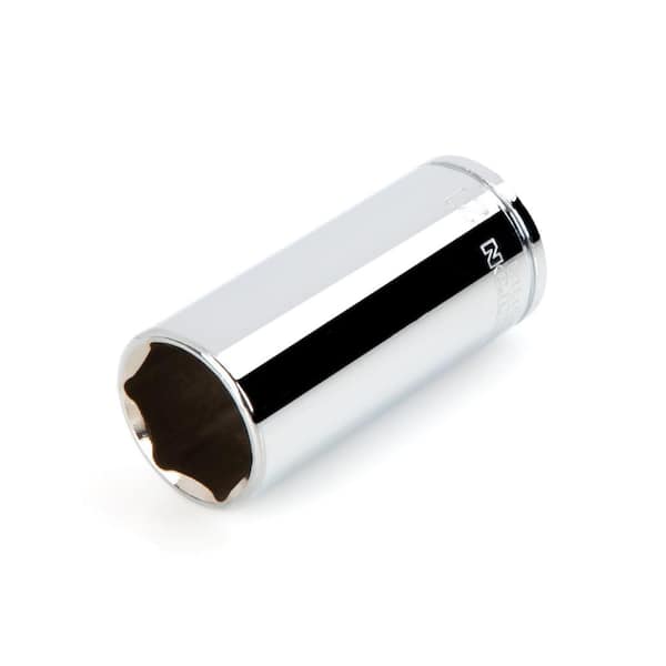 TEKTON 3/8 in. Drive x 21 mm Deep 6-Point Socket