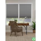 Cut-to-Width Gray Cloud Cordless Blackout Eco Polyester Honeycomb Cellular Shade 41 in. W x 72 in. L