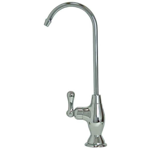 Unbranded Single-Handle Standard Kitchen Faucet in Polished Chrome