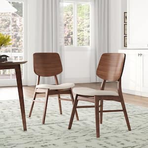 New Classic Furniture Oscar Walnut Wood Dining Chair (Set of 2)