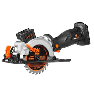 WEN 5 Amp 4-1/2 in. Beveling Compact Circular Saw with Laser and Carrying  Case 3625 - The Home Depot