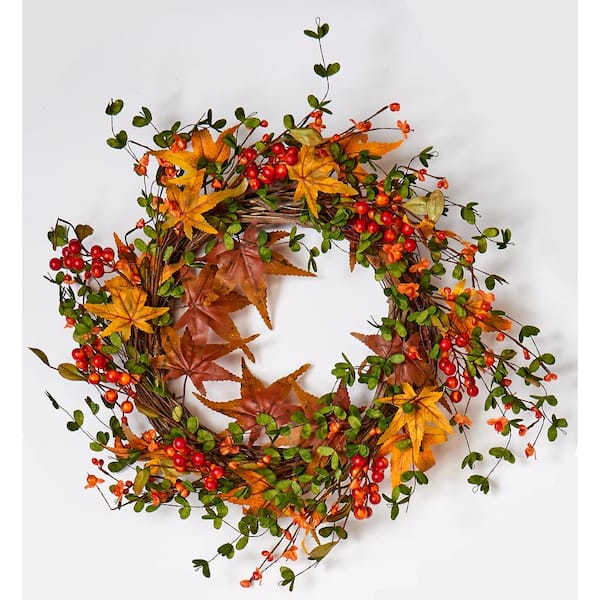 Fall Berry /& Leaf Wreath