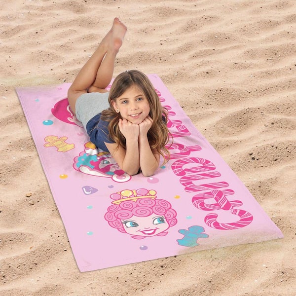THE NORTHWEST GROUP Candyland Candy Heads Microfiber Beach Towel