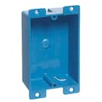 1-Gang 8 cu. in. PVC Shallow Flanged Old Work Electrical Switch and Oulet Box