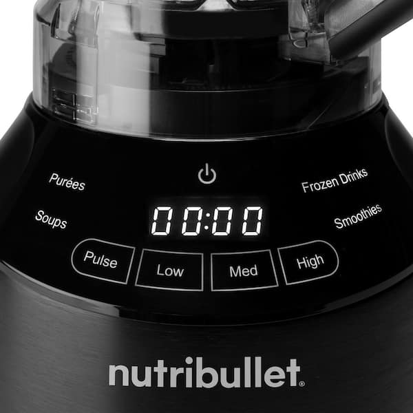 NutriBullet 56 oz. 3-Speed Black Smart Touch Blender NBF10420 - The Home  Depot