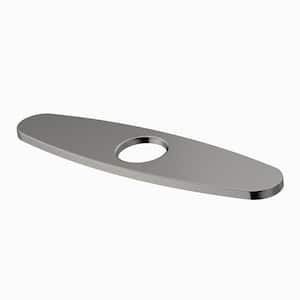10 in. Deck Plate in Stainless Steel