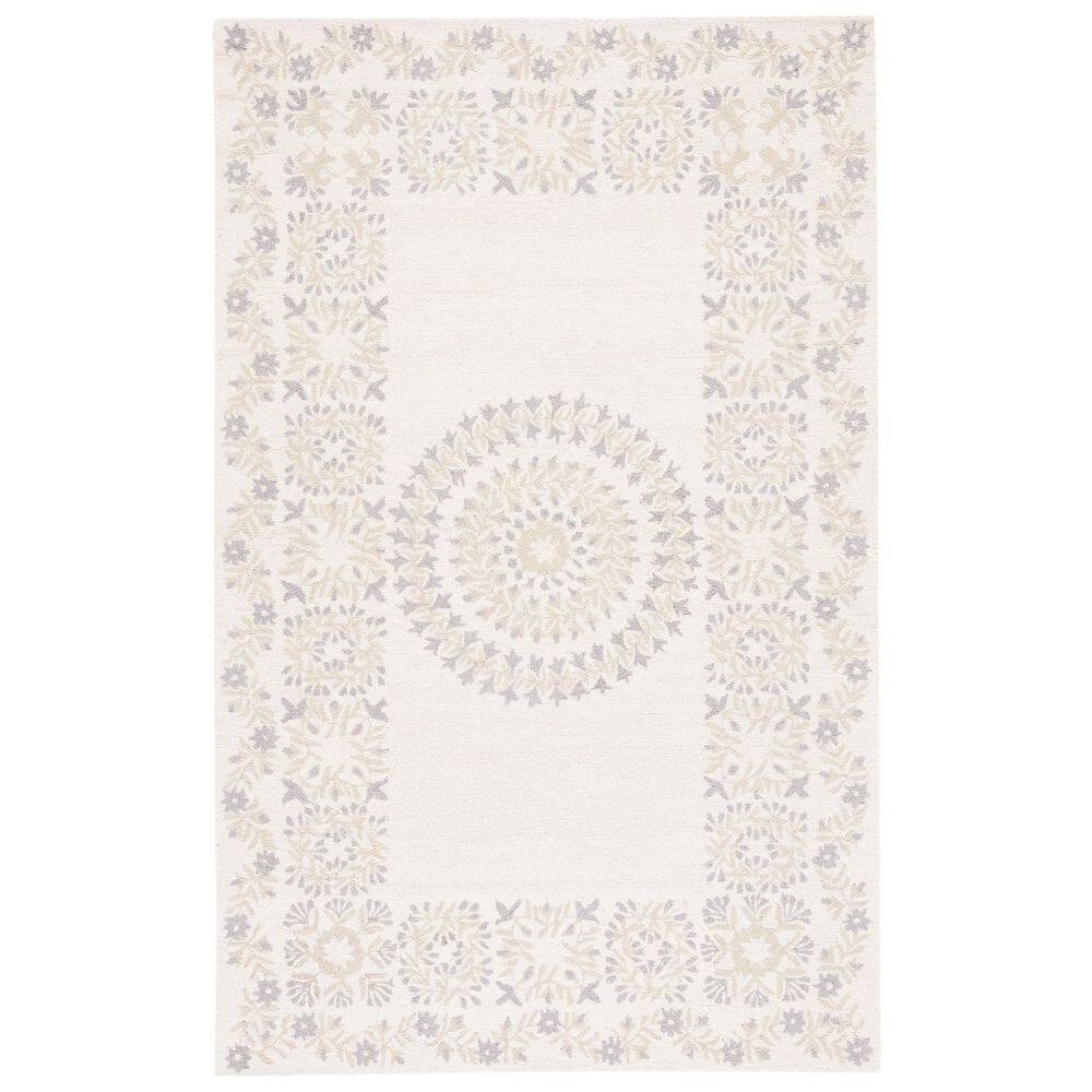 Empire 4 ft. x 6 ft. Ivory/Beige Border Medallion Area Rug price history on PriceWatchPro