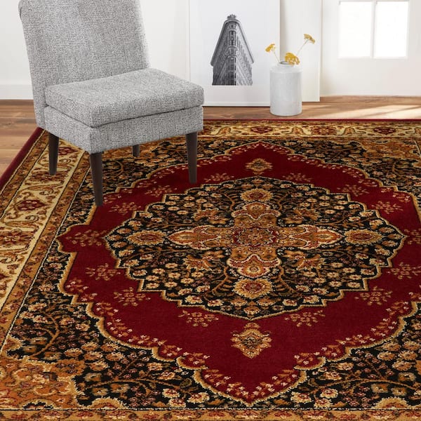 Home Dynamix Royalty Red Ivory 8 Ft X, Thomasville Area Rugs 5×7