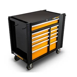 42 in. 11-Drawer Mobile Work Station Utility Cart with 6 in. Casters