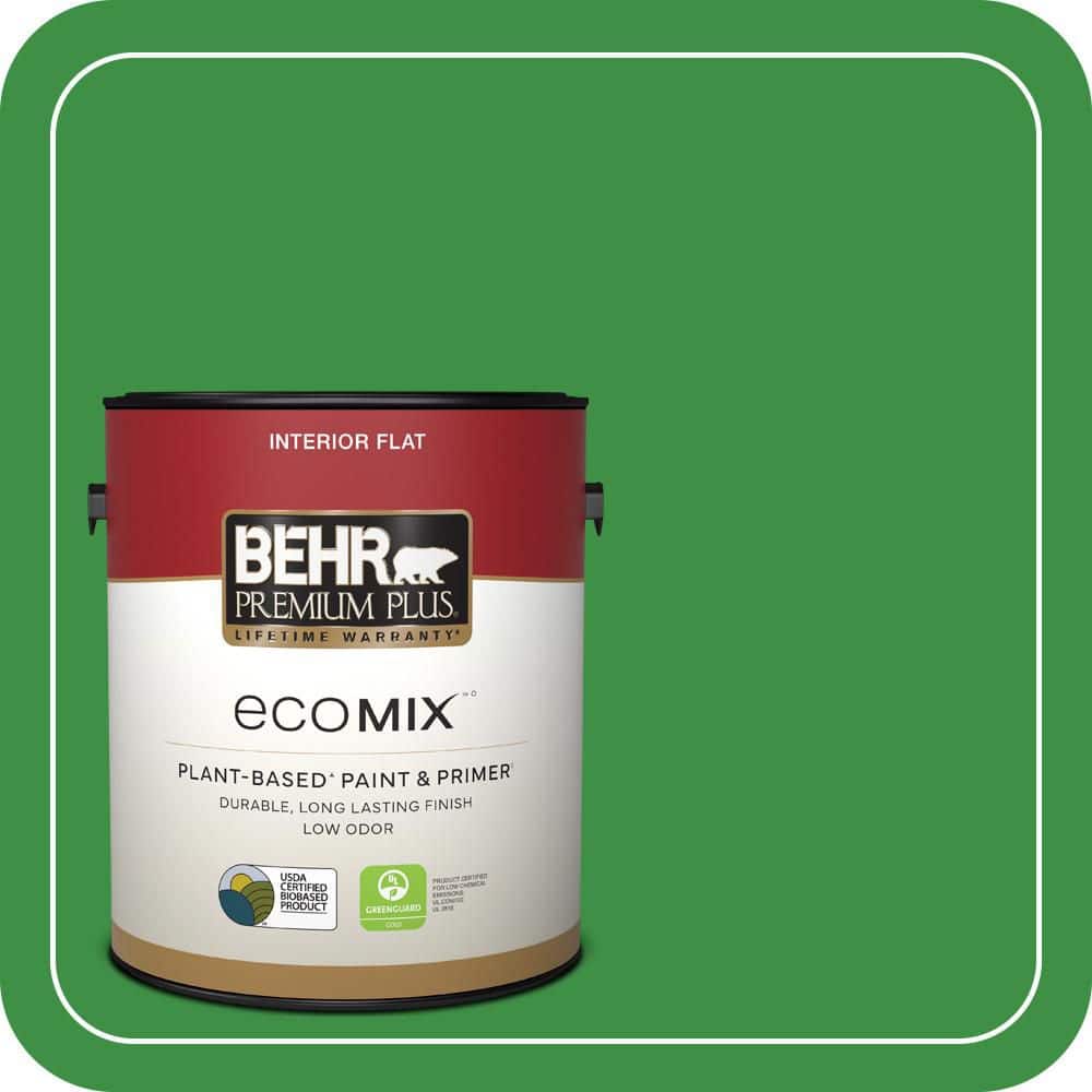 1 gal. #440B-7 Par Four Green Flat EcoMix Plant-Based Interior Paint & Primer price history on PriceWatchPro