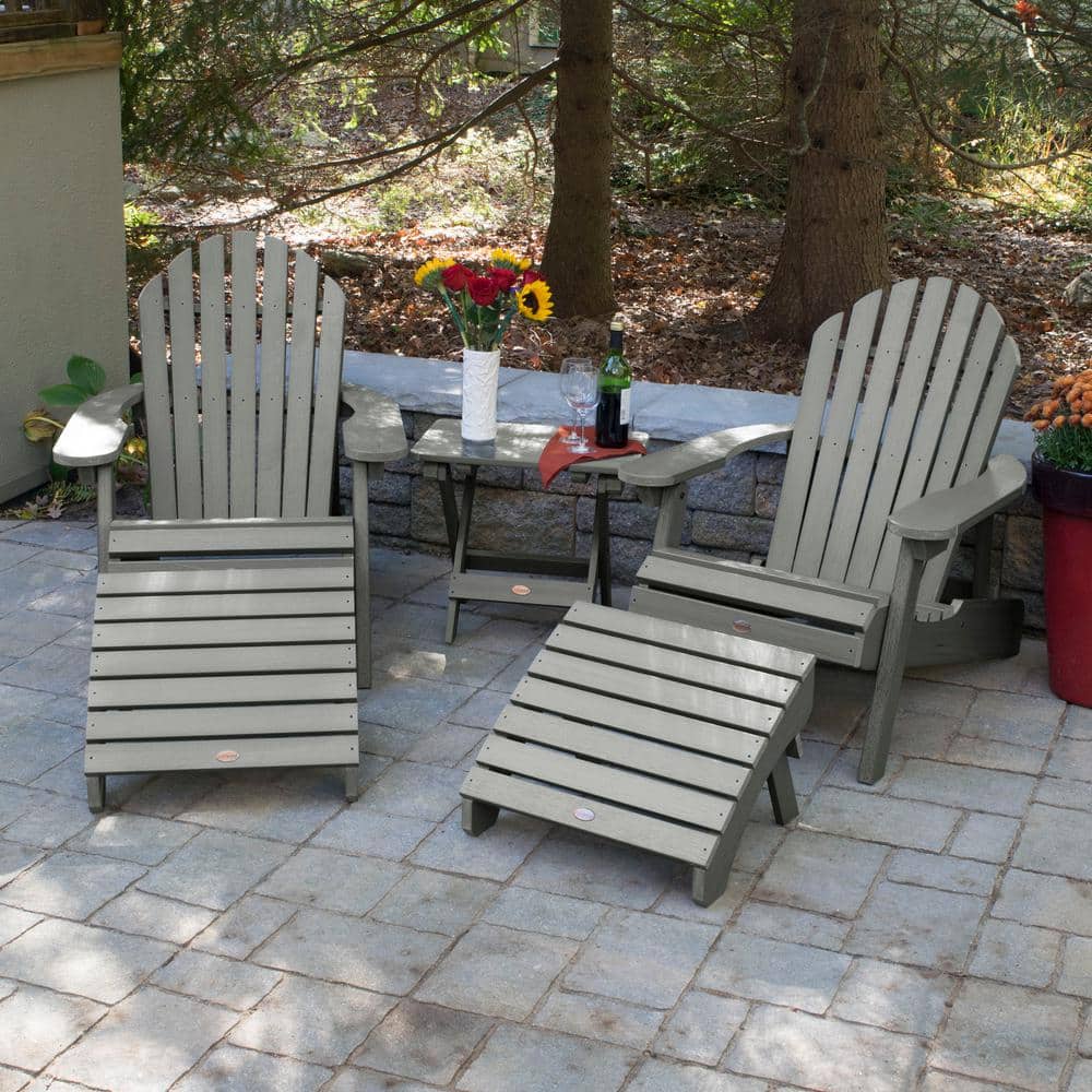Hamilton Coastal Teak 5-Piece Recycled Plastic Outdoor Conversation Set price history on PriceWatchPro