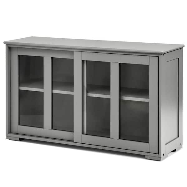 Costway kitchen storage cabinet sideboard buffet discount