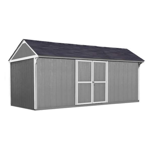 Handy Home Products Lexington 16 ft. x 10 ft. Wood Storage Shed