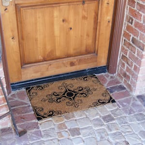 Traditional Fleur de Lis 18 in. x 30 in. French Mat