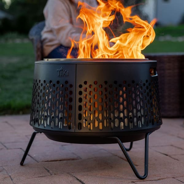 Roundfire Tiki 1 Tabletop Fire Pit - Ethanol Fire Pit, Fire Bowl, Mini Pers Roundfire Tiki 1 Tabletop Fire Pit - Ethanol Fire Pit, Fire Bowl