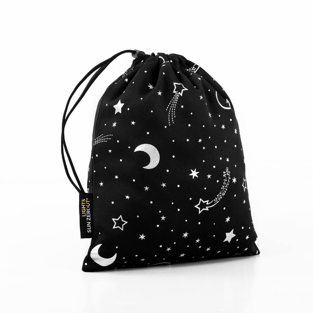 Starry Night Blackout Polyester Kids Window Panel