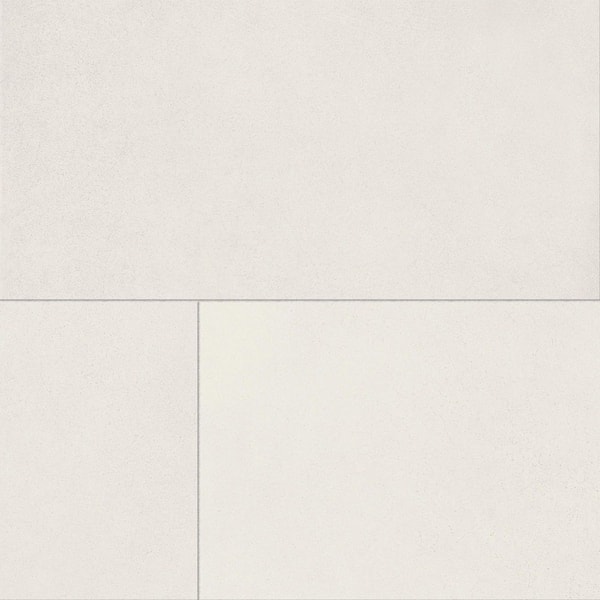 American Urban 24 in. x 48 in. Concrete Look Matte Porcelain Floor and Wall Tile-Pearl (2 PCS, 16 sq. ft. /Case)