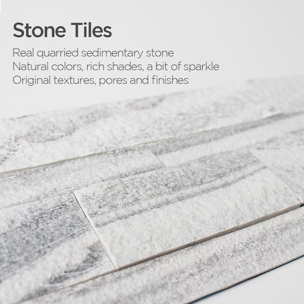 Tic Tac Tiles Peel and Stick Removable Stick on Kitchen Backsplash Bathroom 3D Natural Concrete Tiles (12-Sheet) (African Night)