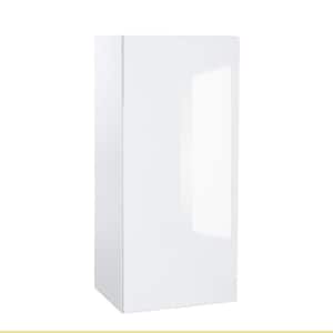 Quick Assemble Modern Style with Soft Close, 21 in White Gloss Wall Kitchen Cabinet (21 in W x 12 D x 42 in H)