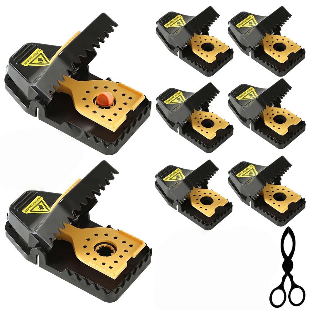 6-Pack Mouse Snap Traps, Rat Trap Quick Effectively Best Mouse Trap, Reusable Plastic Mousetraps, Sturdy Structure price history on PriceWatchPro