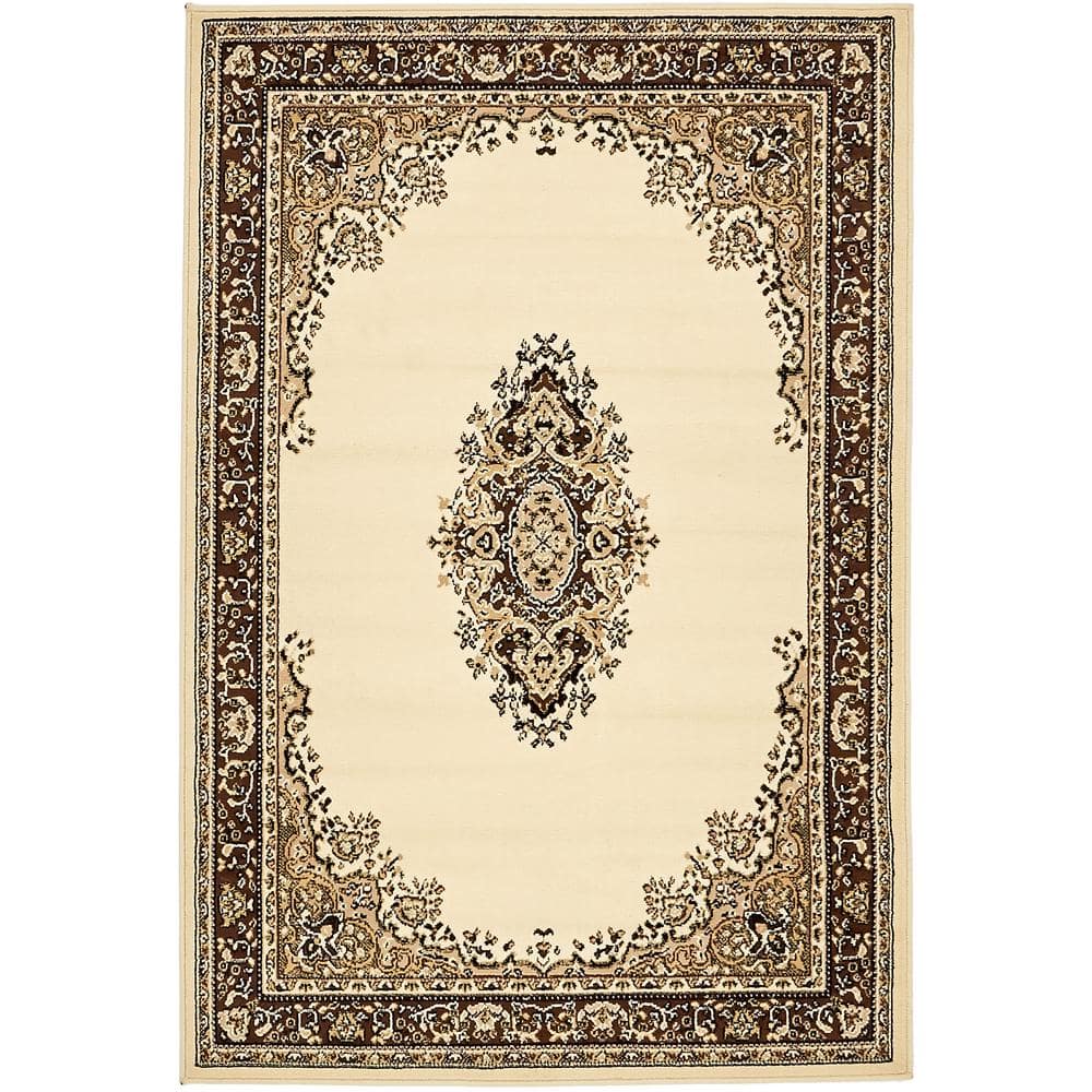 Reza Washington Ivory 4' 0 x 6' 0 Area Rug price history on PriceWatchPro